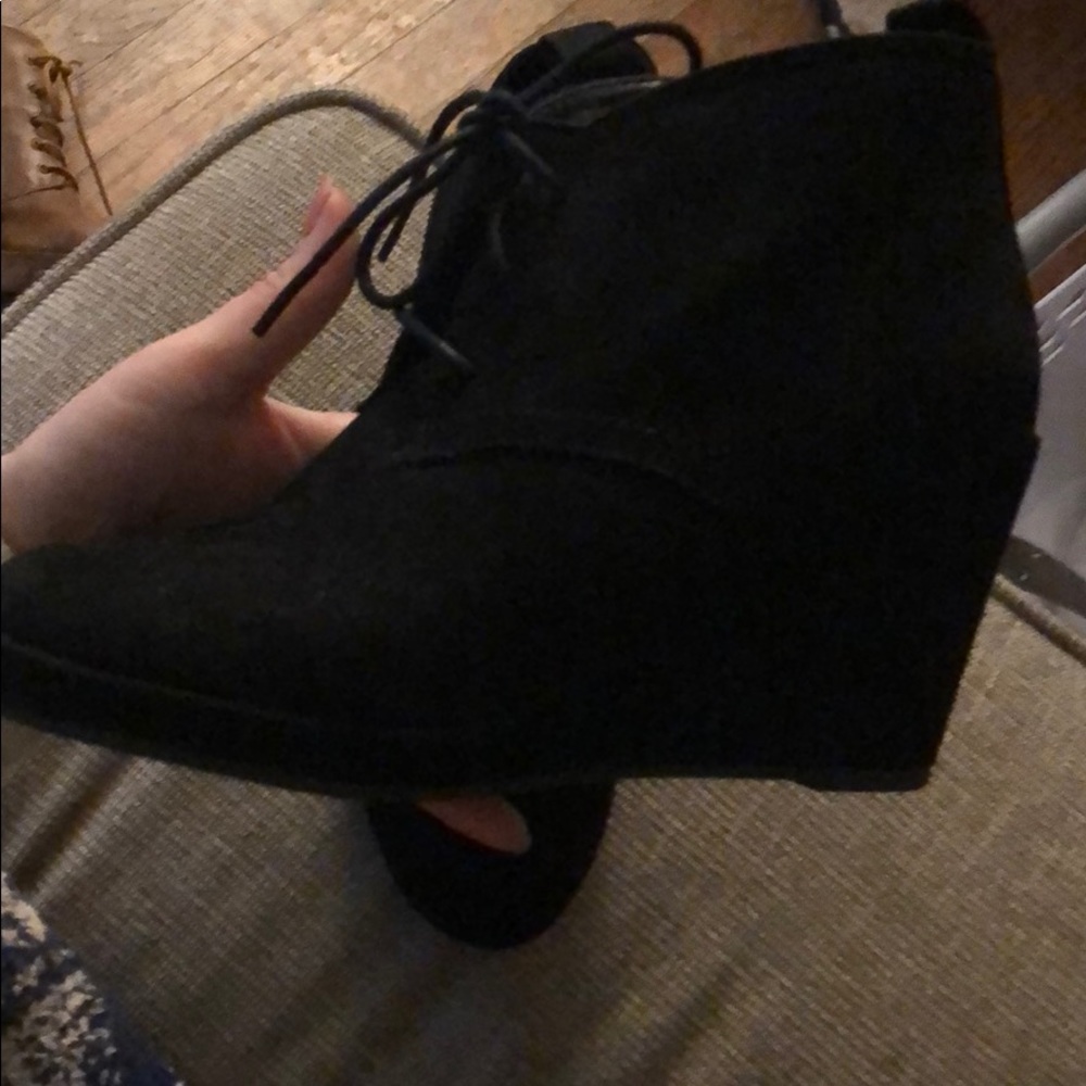 Black booties